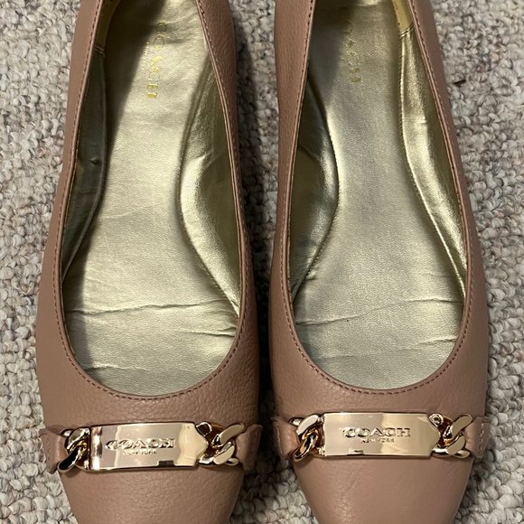 Coach Bianca Ballerina Shoes Size US8.5 - Picture 2 of 5
